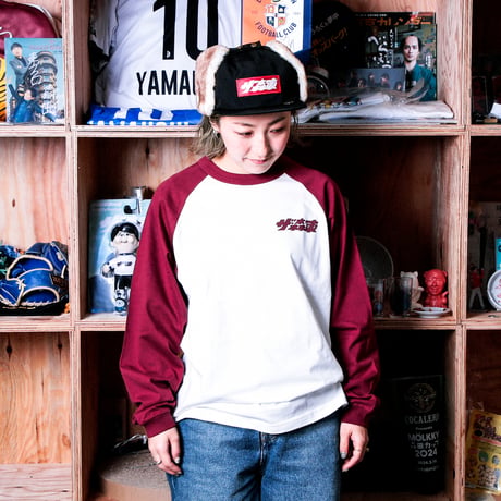 BASEBALL L/S Tee：ザ・森東LOGO