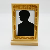 【白系】木製のフォトフレーム・写真たて（ブロマイドケース）