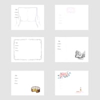 読書記録シールＢセット（６枚組）