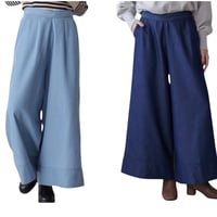 6141  ゆったりデニムワイドパンツ