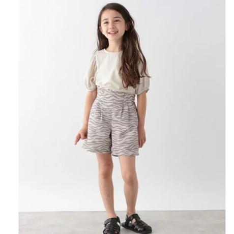 GLOBAL WORK　さらさら快適キュロットパンツ　110cm 子供服
