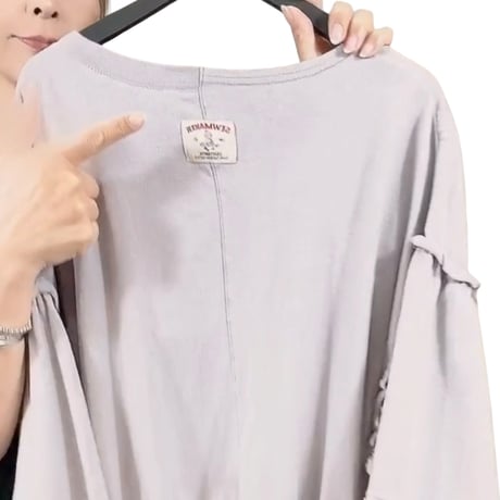 263098 ケミカル加工デザインTシャツ