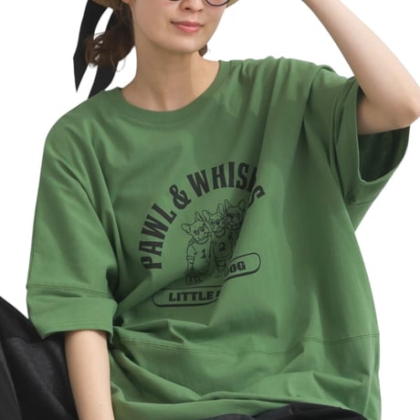 ルピリアン　フレブルプリントオーバーT