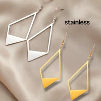 13.ステンレス製✨綺麗めドロップピアス♥️