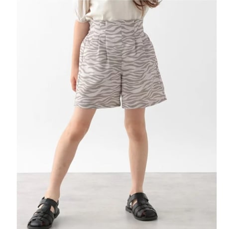 GLOBAL WORK　さらさら快適キュロットパンツ　110cm 子供服