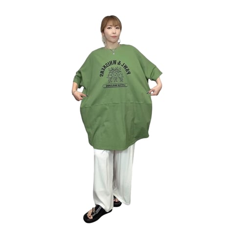 ルピリアン　フレブルプリントオーバーT