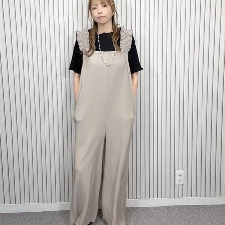 1012-2カットシャーリング メロー クルーネック Tシャツ