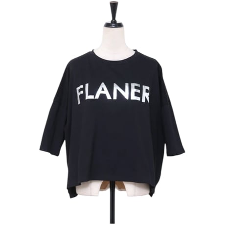 195652『FLANER』ロゴオーバーTシャツ♥️