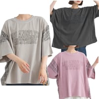 250729 ピグメント加工✨ロゴオーバーサイズT♥️
