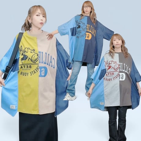 263005 デニムリメイクTシャツ