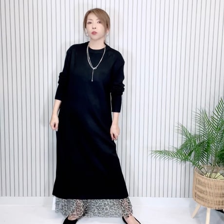 25242 ニットワンピース