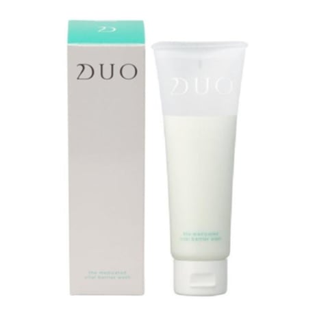 DUO ザ 薬用バイタルバリアウォッシュ 110g ミルク状洗顔料  乾燥やゆらぎ肌を整える