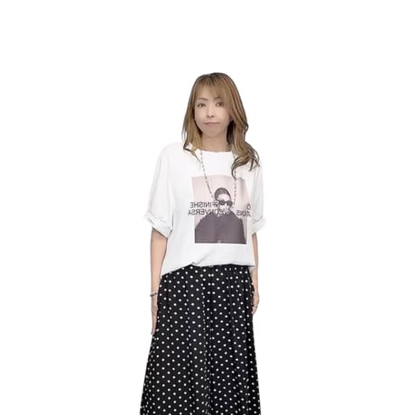 203104サラサラ素材　フォトプリントTシャツ