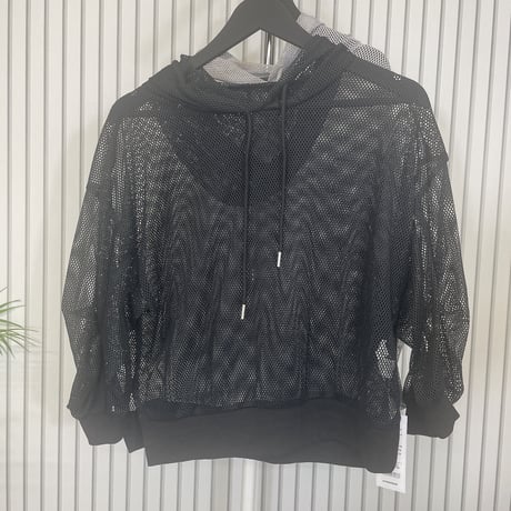 メッシュフードトップス