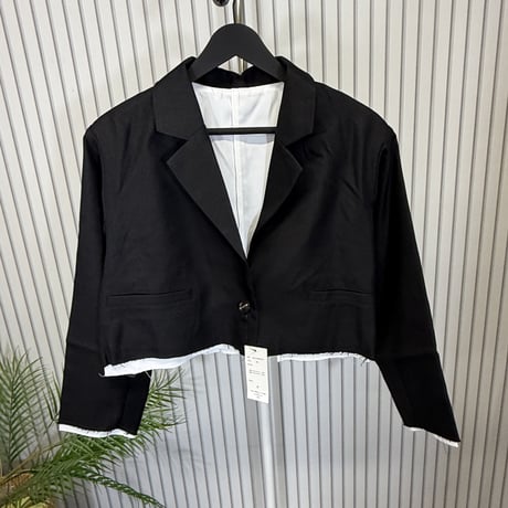3721ヘザーエステルショートジャケット