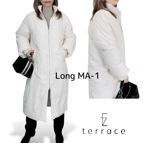 terrece♥️中綿ロングma-1コート♥️