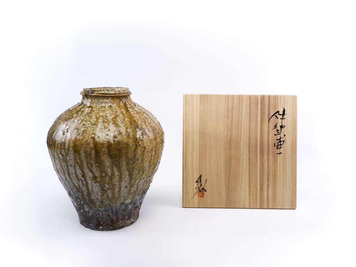 伊賀壷 | 小島 陽介 / Iga Jar by Yosuke Kojima | 桃青京都ギ