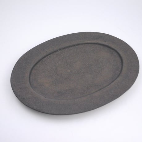 英国製 黒壺  Turnberry 淡い格子模様❁ディナー大皿 桃青京都ギャラリー Tosei Kyoto Gallery