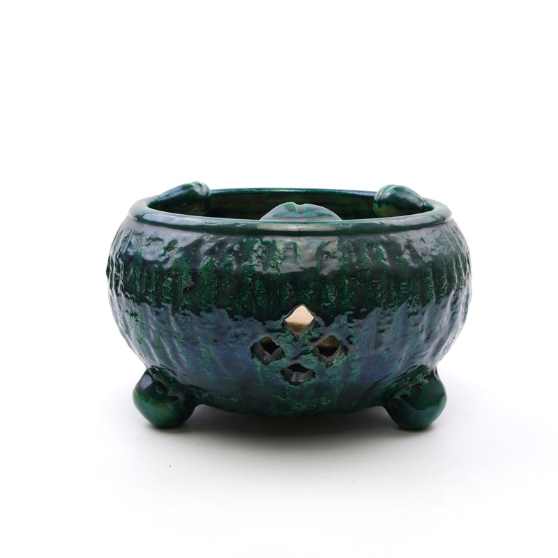 雲井窯　土鍋 納期3ヶ月待ち！信楽雲井窯 鴨釉 尺 10号 土鍋