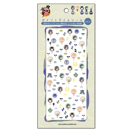 刀剣乱舞ONLINE 御伴散歩 ポイントネイルシール Vol.2