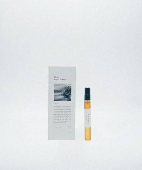 menoo Wood and Ink｜精油フレグランス メノーパルファン 10ml