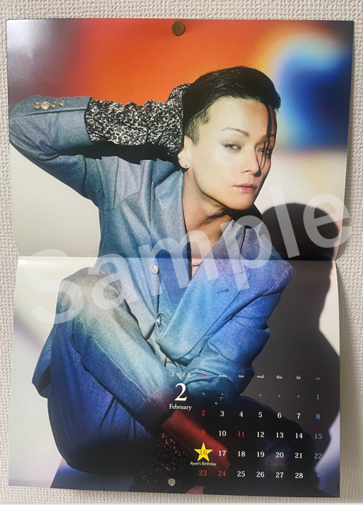 三浦涼介2025年壁掛けカレンダー☆再販☆ | LOHAS ONLINE STORE
