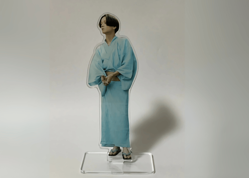 三浦涼介｜2023 浴衣アクスタ＋生写真＋缶バッジ2個セット