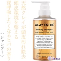 ビーエックス クレイエステ シャンプー ゴールドクレイ 400ml--