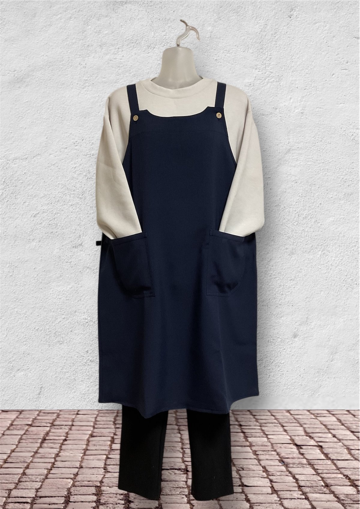 エプロン専門店が作った◎CHIORIオリジナルポリエステル100%エプロン