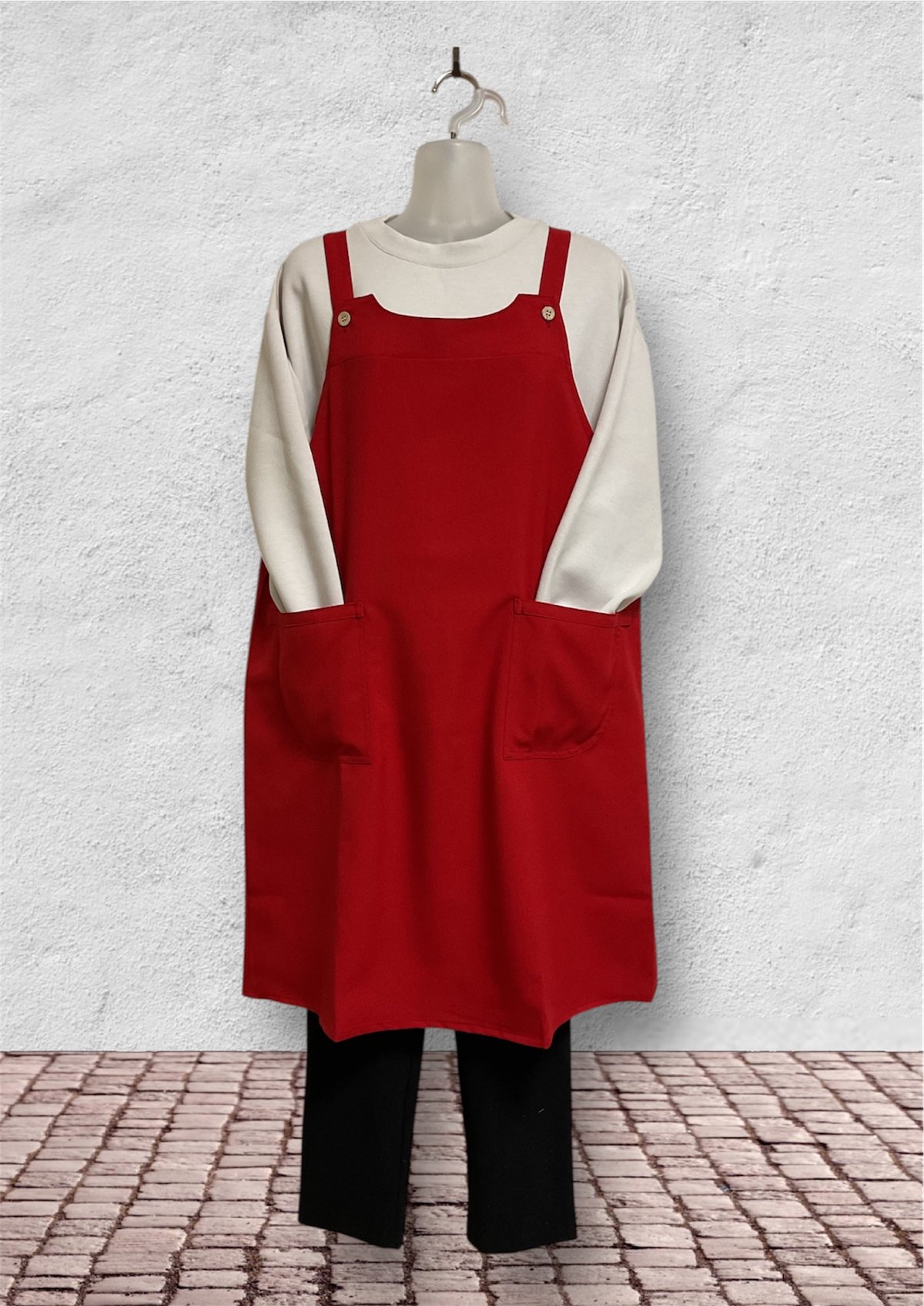 エプロン専門店が作った◎CHIORIオリジナルポリエステル100%エプロン