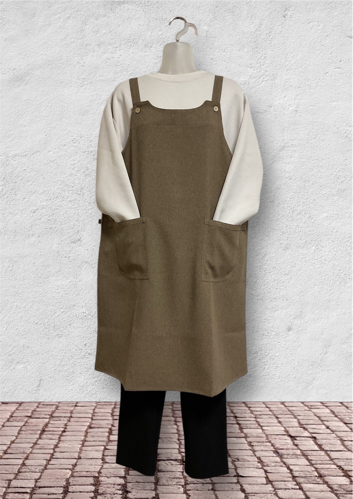 エプロン専門店が作った◎CHIORIオリジナルポリエステル100%エプロン
