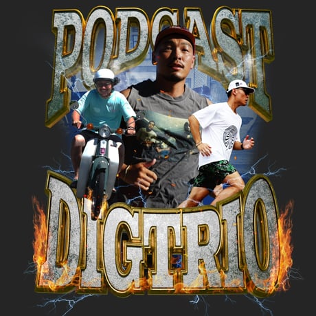 DIGTRIO RUNNING CLUB！！       TEE