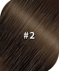 レミーヘア人毛100％【45cm/50g】ビターブラックH#2