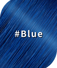 レミーヘア人毛100％【45cm/50g】ブルーH#blue