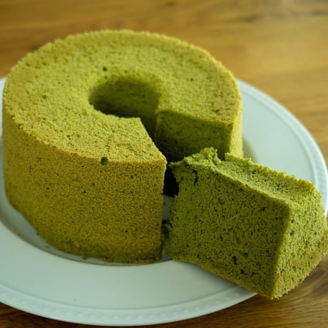 【冷蔵便のみ】宇治抹茶シフォンケーキ