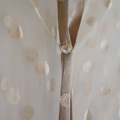 ［PRE-LOVED］CHARLES ANASTASE  TULLE DRESS “D181“