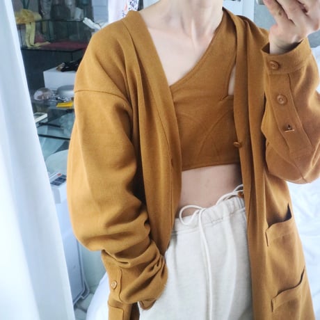 ［ARCHIVE］JUN MIKAMI  RIBBED TOP
