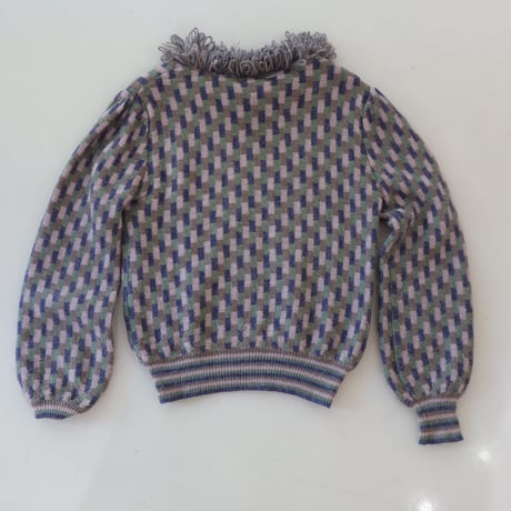 ［PRE-LOVED］ ROOP FRILL KNIT "D12"