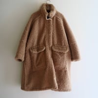 ［PRE-LOVED］DIESEL  BROWN BOA COAT “A53”
