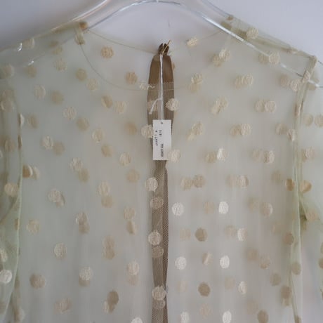 ［PRE-LOVED］CHARLES ANASTASE  TULLE DRESS “D181“