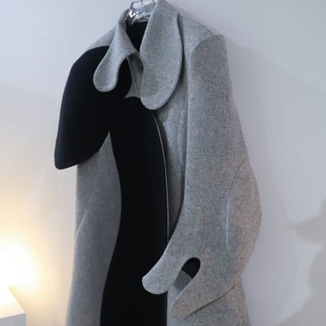 ［ARCHIVE］CONSTANZIA YURASHKO   LIGHT GRAY COAT