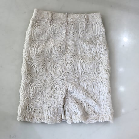［PRE-LOVED］SPIJKERS SIS SPIJKERS  FLOWER SKIRT "F12"