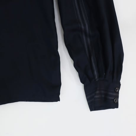 ［PRE-LOVED］LANVIN  BIG COLLAR SILK BLOUSE “C29“