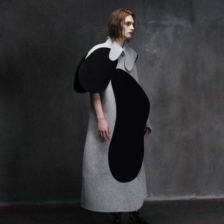 ［ARCHIVE］CONSTANZIA YURASHKO   LIGHT GRAY COAT