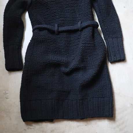 ［PRE-LOVED］ATO  HOODIE KNIT CARDIGAN "E02"