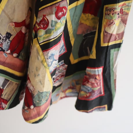 ［PRE-LOVED］PICTURE ART SKIRT “D175”