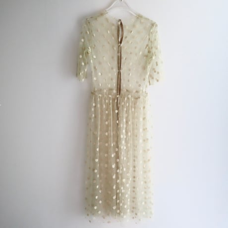 ［PRE-LOVED］CHARLES ANASTASE  TULLE DRESS “D181“