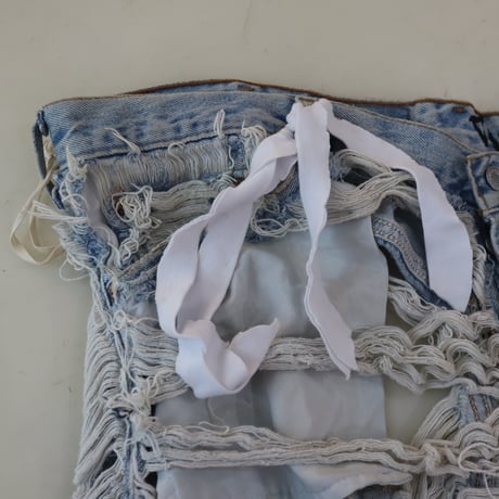 ［PRE-LOVED］LEVIS  HARDDAMAGE DENIM "D129"