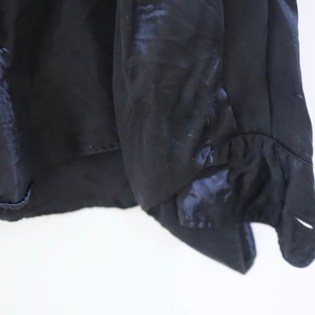 ［PRE-LOVED］ROBE de CHAMBRE  BLACK SHIRT  "D62"