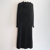 ［PRE-LOVED］TOGA ARCHIVES  BLACK DRESS "F01"
